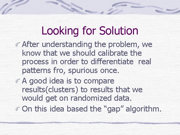 Looking for Solution After understanding the problem, we know that we should calibrate the