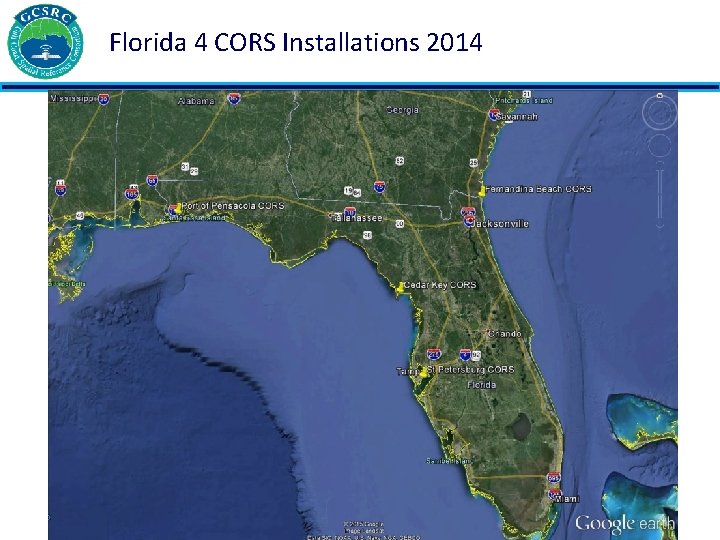 Florida 4 CORS Installations 2014 