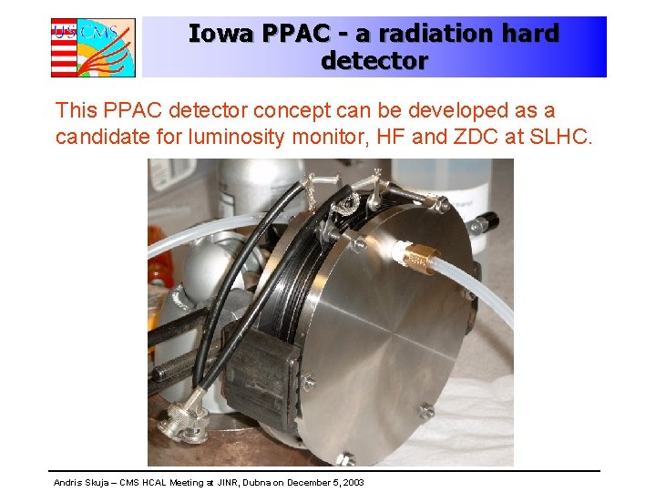 Iowa PPAC - a radiation hard detector This PPAC detector concept can be developed