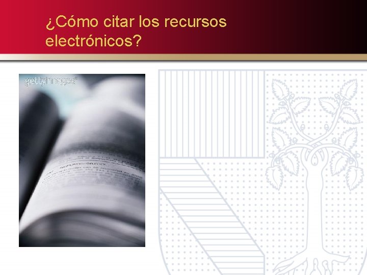 ¿Cómo citar los recursos electrónicos? 