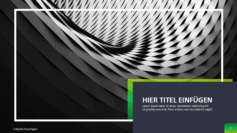 TITEL: HIER TITEL EINFÜGEN Lorem ipsum dolor sit amet, consectetur adipiscing elit. Ut gravida