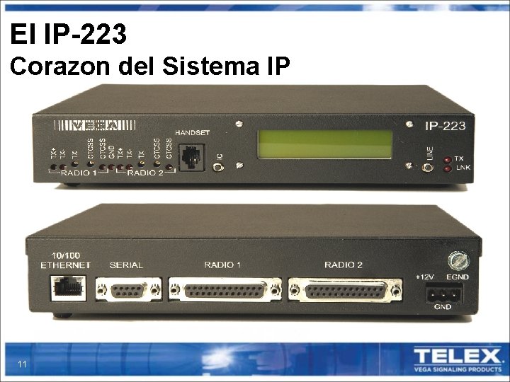 El IP-223 Corazon del Sistema IP 11 