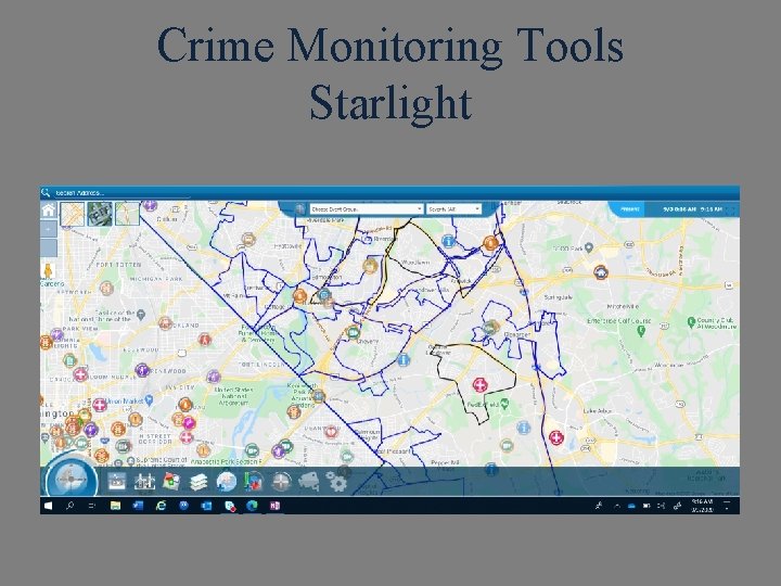 Crime Monitoring Tools Starlight 