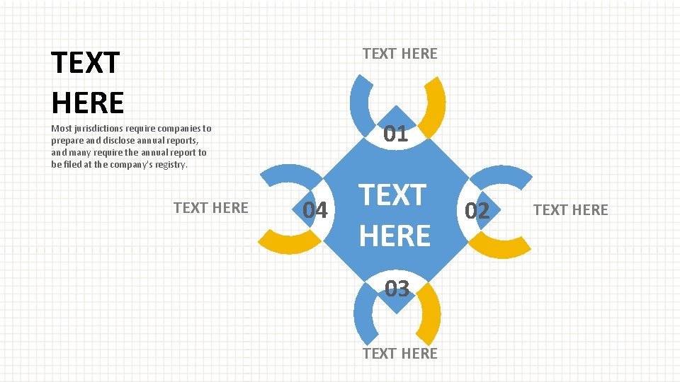 TEXT HERE 01 Most jurisdictions require companies to prepare and disclose annual reports, and TEXT HERE 01 Most jurisdictions require companies to prepare and disclose annual reports, and
