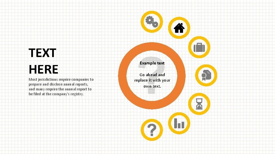 TEXT HERE Most jurisdictions require companies to prepare and disclose annual reports, and many TEXT HERE Most jurisdictions require companies to prepare and disclose annual reports, and many