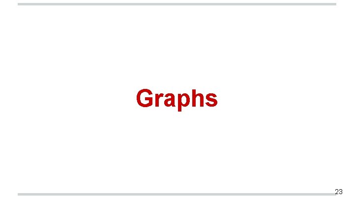 Graphs 23 