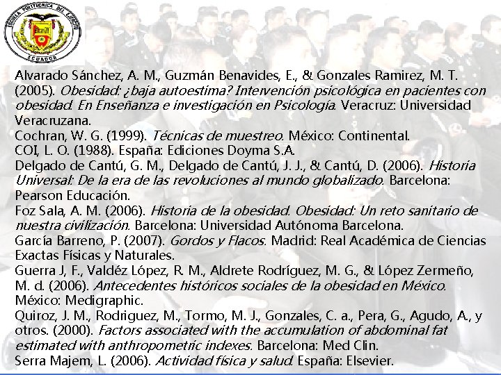 Alvarado Sánchez, A. M. , Guzmán Benavides, E. , & Gonzales Ramirez, M. T.