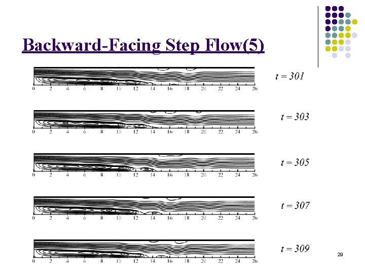 Backward-Facing Step Flow(5) 29 