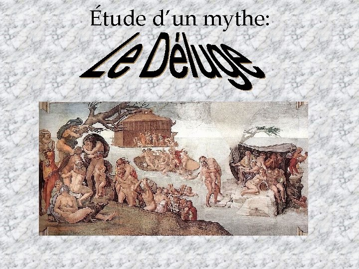 Étude d’un mythe: 