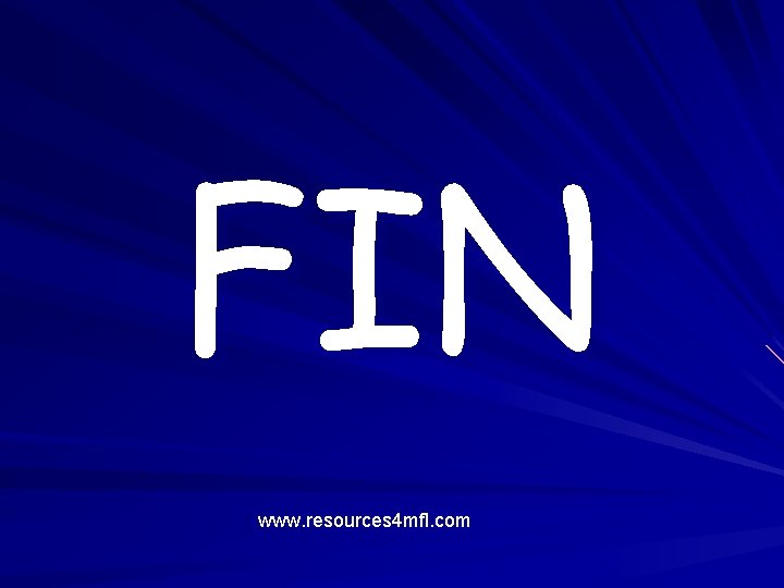 FIN www. resources 4 mfl. com 
