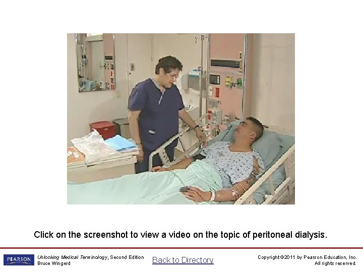 Peritoneal Dialysis Video Click on the screenshot to view a video on the topic