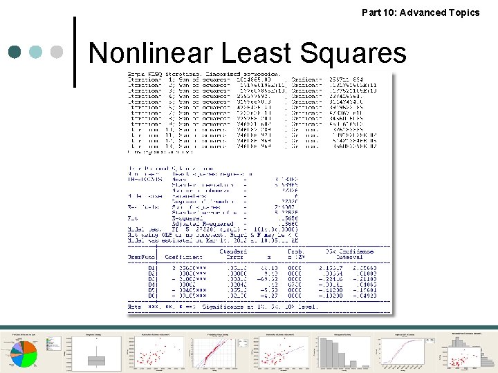 Part 10: Advanced Topics Nonlinear Least Squares 