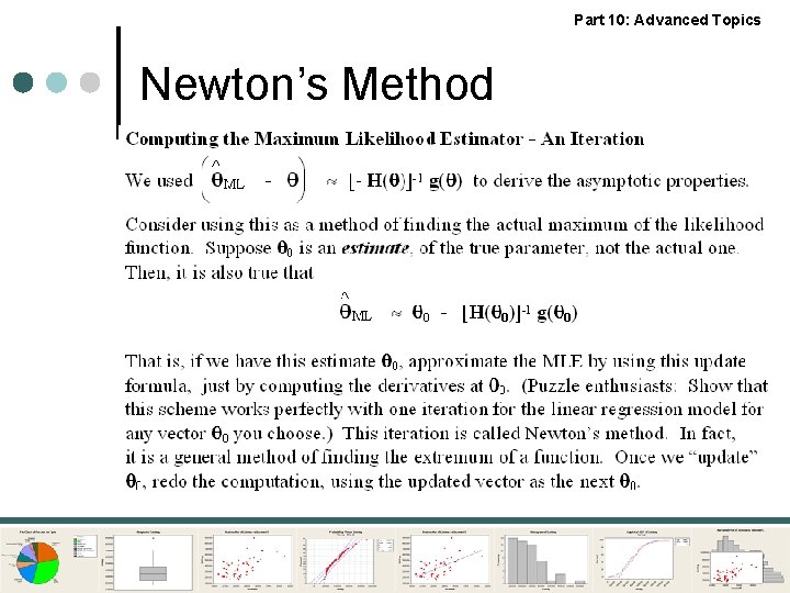 Part 10: Advanced Topics Newton’s Method 