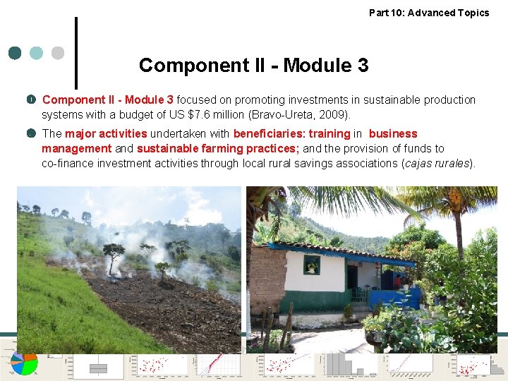 Part 10: Advanced Topics Component II - Module 3 focused on promoting investments in