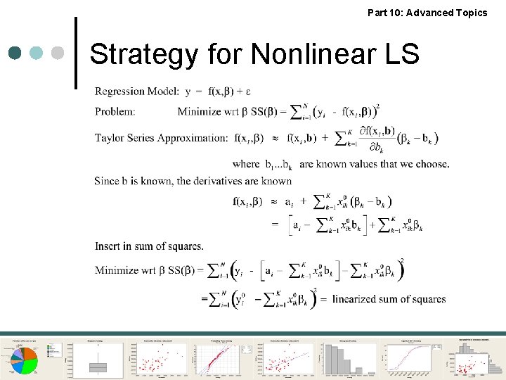 Part 10: Advanced Topics Strategy for Nonlinear LS 