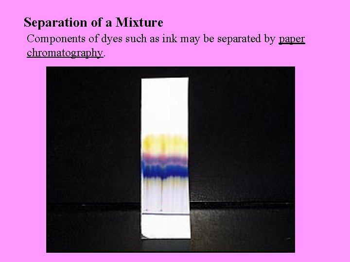 Separation Science Ink Chapter 2 Properties of Matter Pure Substances Mixtures