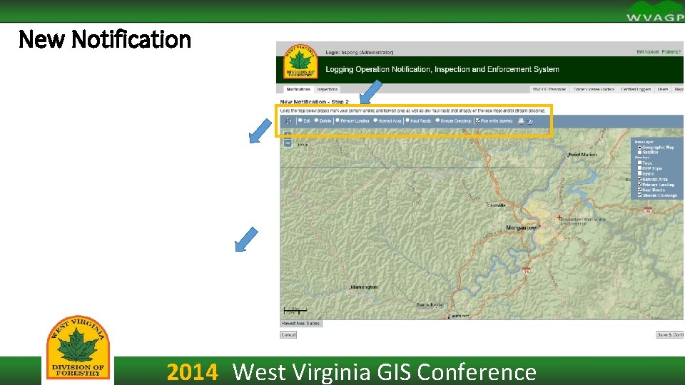 New Notification 2014 West Virginia GIS Conference 