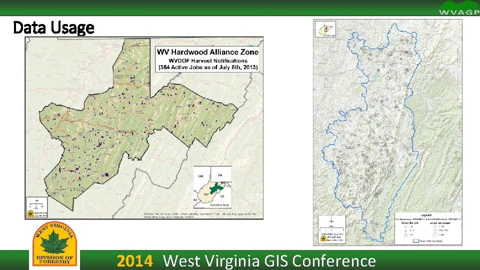 Data Usage 2014 West Virginia GIS Conference 
