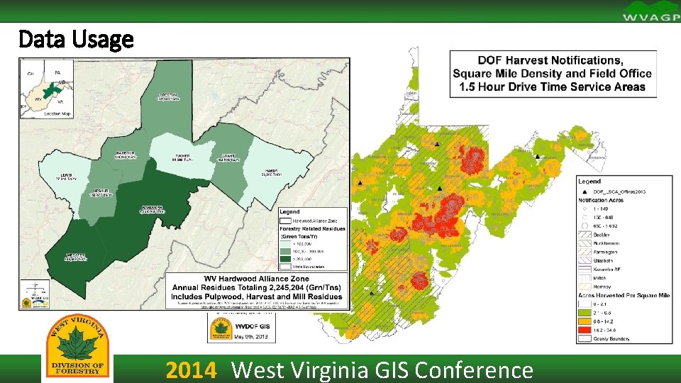 Data Usage 2014 West Virginia GIS Conference 
