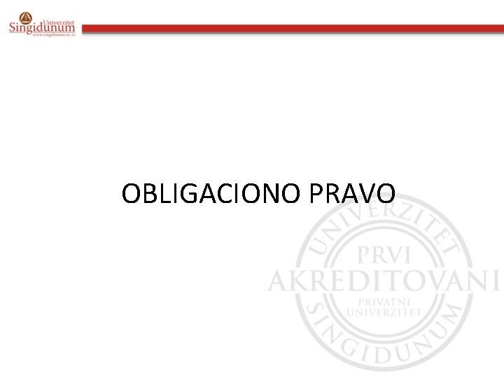 OBLIGACIONO PRAVO k 