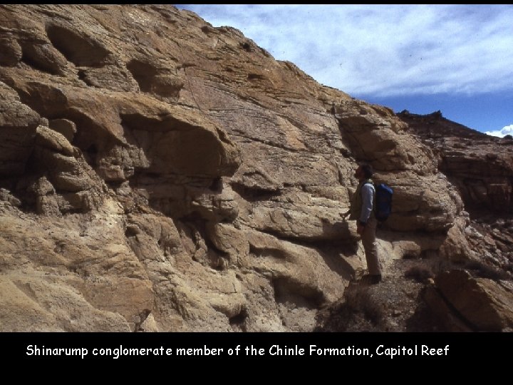 Shinarump conglomerate member of the Chinle Formation, Capitol Reef 