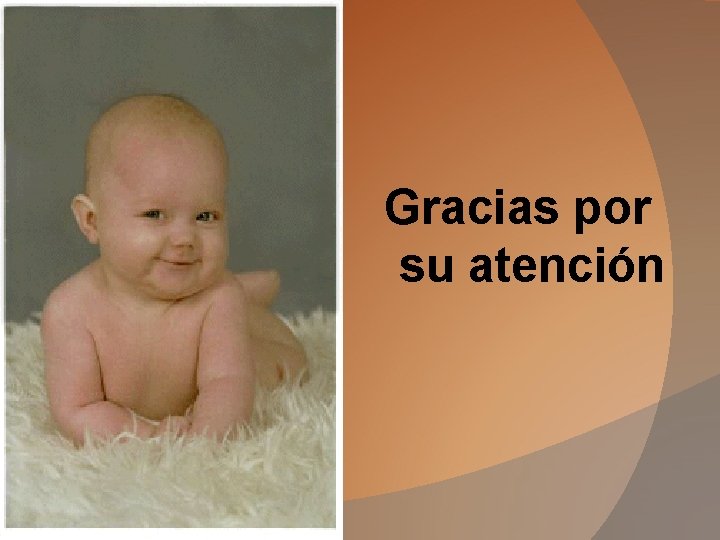 Gracias por su atención 