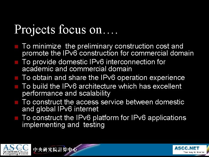 Projects focus on…. n n n To minimize the preliminary construction cost and promote Projects focus on…. n n n To minimize the preliminary construction cost and promote