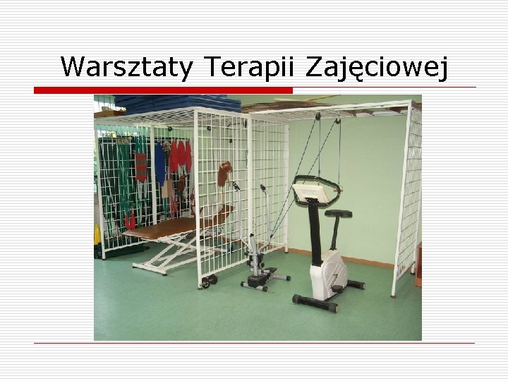 Warsztaty Terapii Zajęciowej 