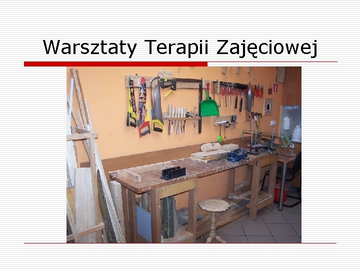 Warsztaty Terapii Zajęciowej 