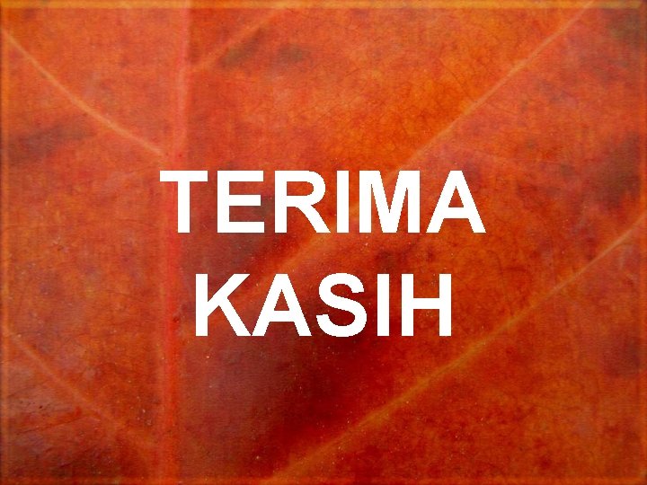 TERIMA KASIH 