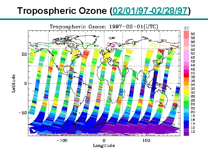 Tropospheric Ozone (02/01/97 -02/28/97) 