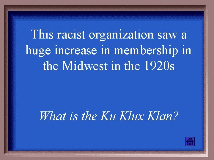 This racist organization saw a huge increase in membership in the Midwest in the