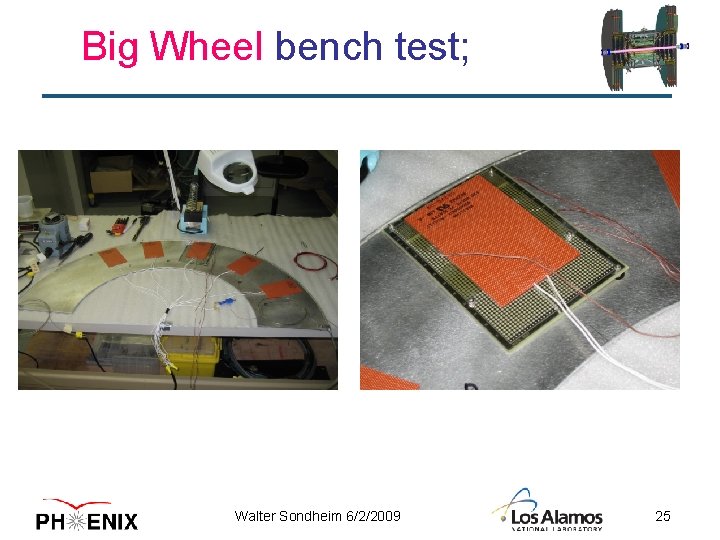 Big Wheel bench test; Walter Sondheim 6/2/2009 25 