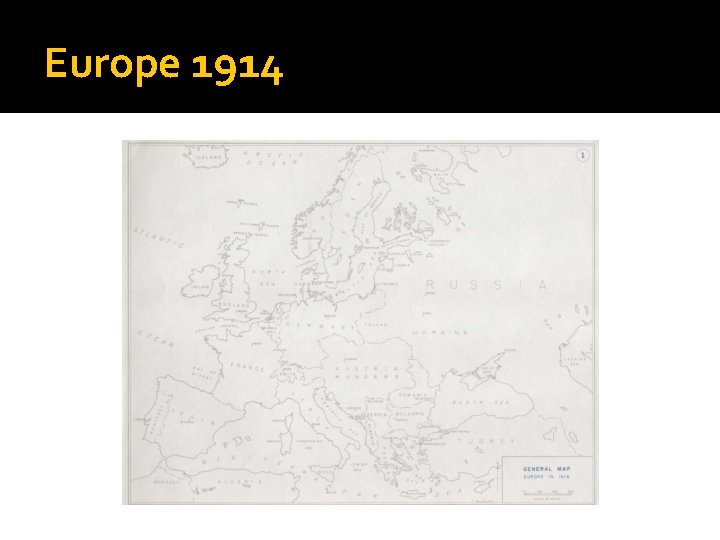 Europe 1914 