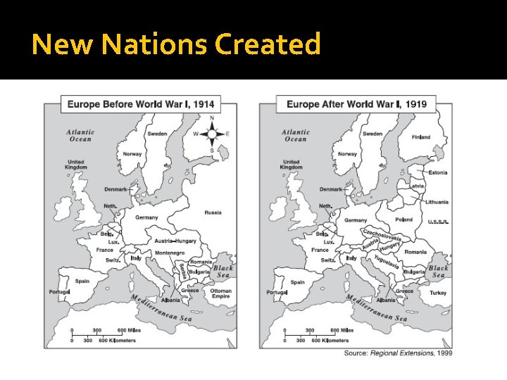 New Nations Created 