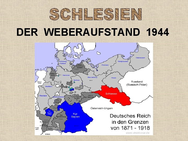 DER WEBERAUFSTAND 1944 