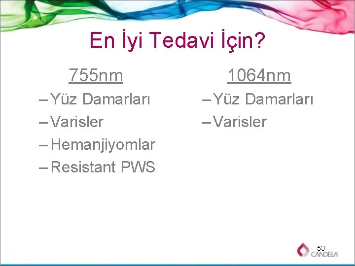 En İyi Tedavi İçin? 755 nm 1064 nm – Yüz Damarları – Varisler –