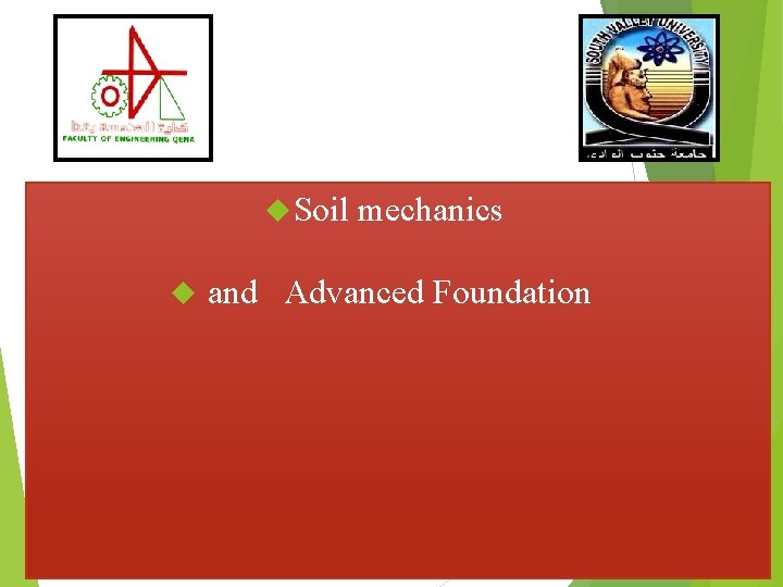 gggg Soil mechanics and Advanced Foundation 