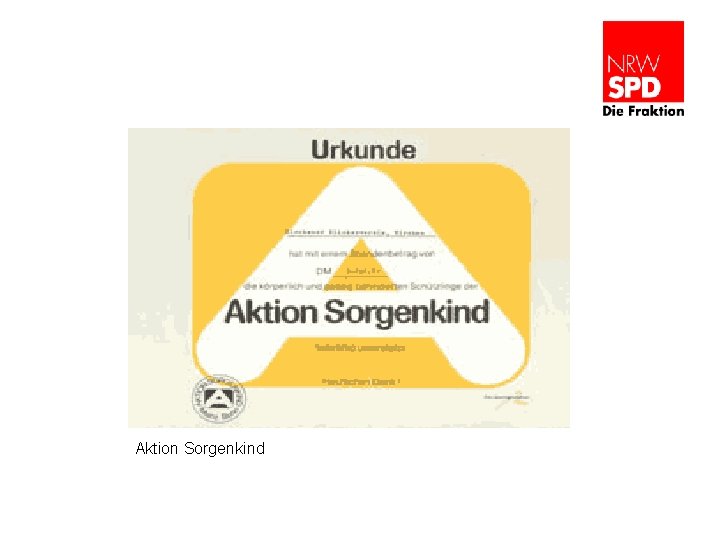 Aktion Sorgenkind 