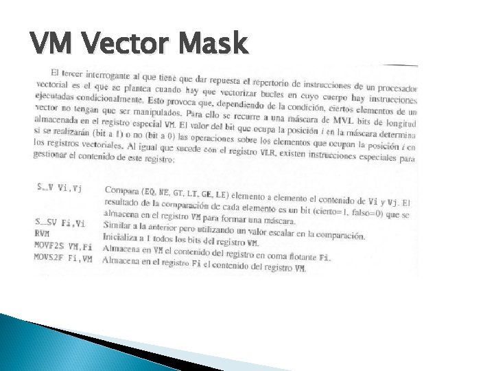 VM Vector Mask 