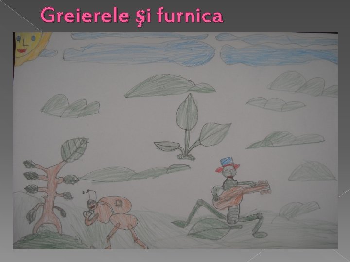 Greierele şi furnica 