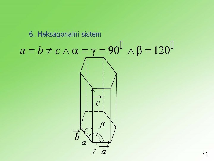 6. Heksagonalni sistem 42 