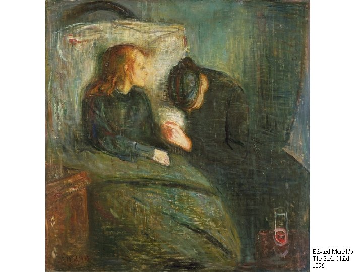 Edvard Munch’s The Sick Child 1896 