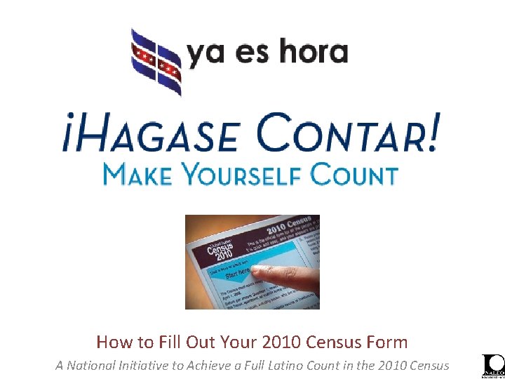 How to Fill Out Your 2010 Census Form
