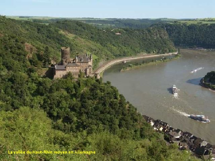 La vallée du Haut-Rhin moyen en Allemagne 