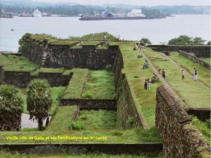 Vieille ville de Galle et ses fortifications au Sri Lanka 