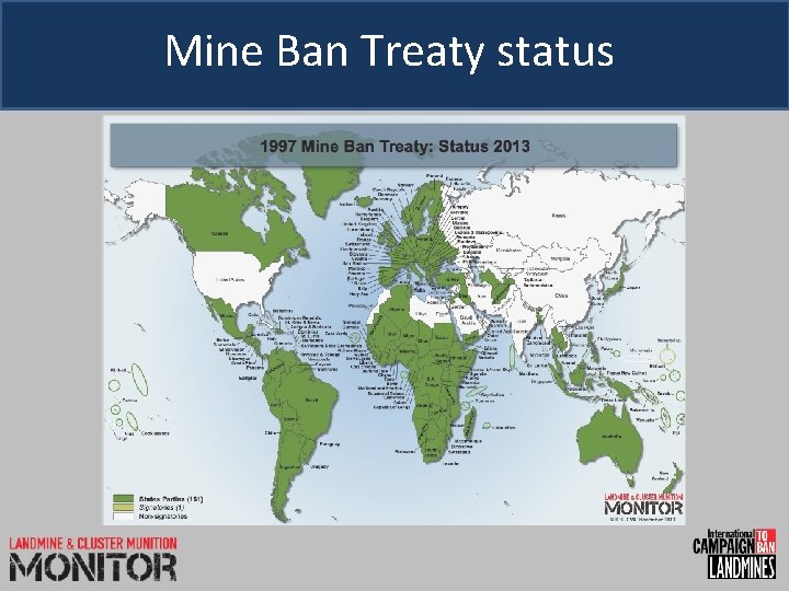 Mine Ban Treaty status 