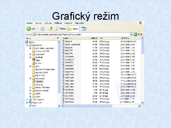 Grafický režim Grafický režim