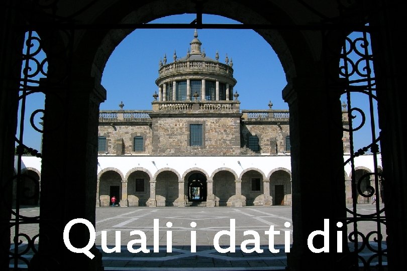 Quali i dati di 