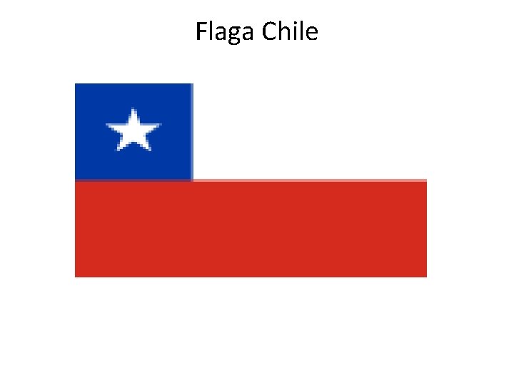 Flaga Chile 
